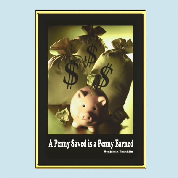 Creation of A Penny Saved...: Step 10